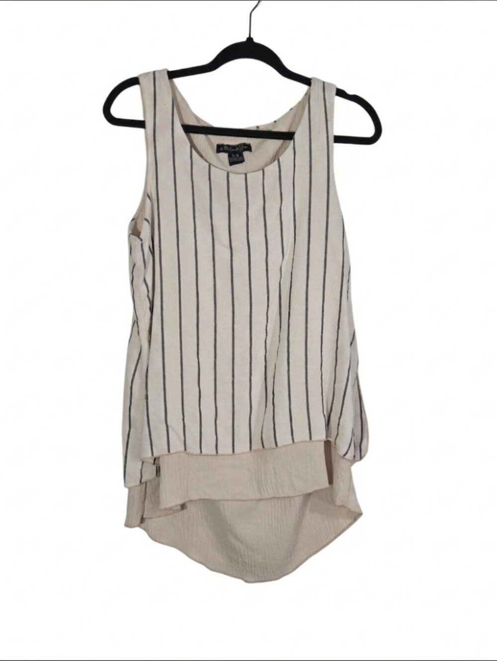 Michael Tyler linen blend tank